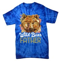 Wild Bear Father For Father's Day Gift Tie-Dye T-Shirt