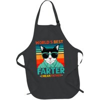 Worlds Best Farter I Mean Father Best Cat Dad Ever Apron