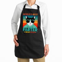 Worlds Best Farter I Mean Father Best Cat Dad Ever Apron