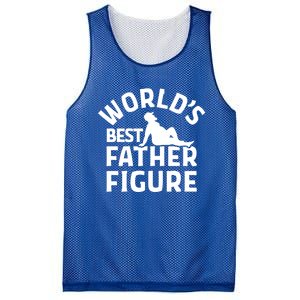 WorldS Best Father Figure Gift Mesh Reversible Basketball Jersey Tank