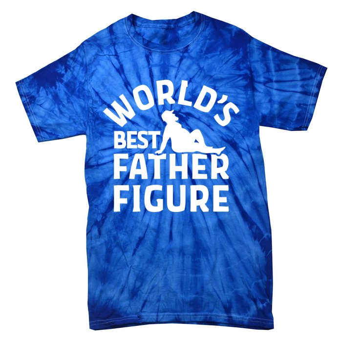 WorldS Best Father Figure Gift Tie-Dye T-Shirt