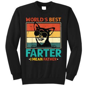 World's Best Farter I Mean Father Dog Dad Sweatshirt