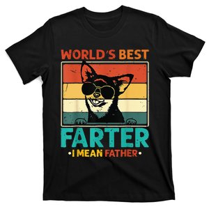 World's Best Farter I Mean Father Dog Dad T-Shirt