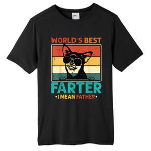 World's Best Farter I Mean Father Dog Dad Tall Fusion ChromaSoft Performance T-Shirt