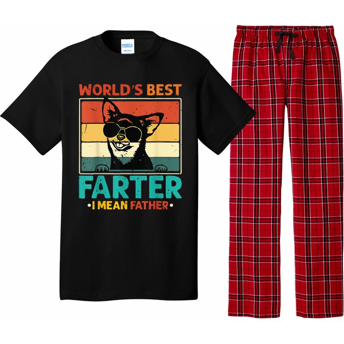 World's Best Farter I Mean Father Dog Dad Pajama Set