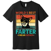 World's Best Farter I Mean Father Dog Dad Premium T-Shirt