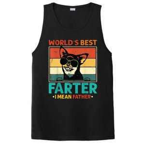 World's Best Farter I Mean Father Dog Dad PosiCharge Competitor Tank