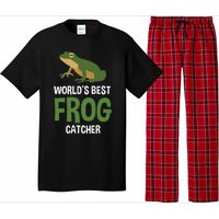 World's Best Frog Catcher Gift Frog Hunter Pajama Set