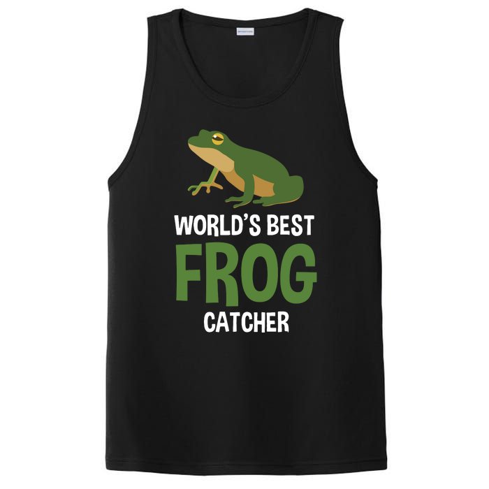 World's Best Frog Catcher Gift Frog Hunter PosiCharge Competitor Tank