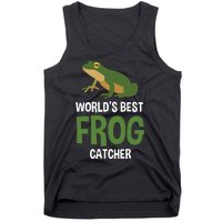 World's Best Frog Catcher Gift Frog Hunter Tank Top