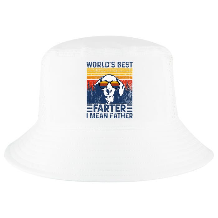 Worlds Best Farter I Mean Father Funny Best Dog Dad Ever Cool Comfort Performance Bucket Hat
