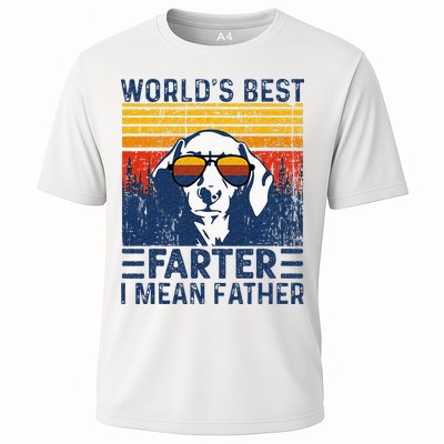 Worlds Best Farter I Mean Father Funny Best Dog Dad Ever Performance Shirt