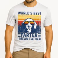 Worlds Best Farter I Mean Father Funny Best Dog Dad Ever Cooling Performance Crew T-Shirt