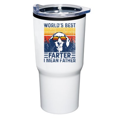 Worlds Best Farter I Mean Father Funny Best Dog Dad Ever Tumbler