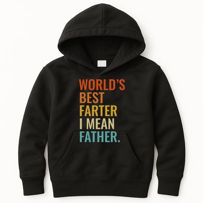 Worlds Best Farter I Mean Father Best Dad Ever Cool Kids Hoodie