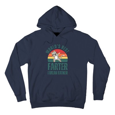 World’s Best Farter I Mean Father Vintage Hoodie