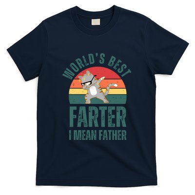 World’s Best Farter I Mean Father Vintage T-Shirt