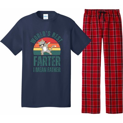 World’s Best Farter I Mean Father Vintage Pajama Set