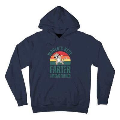 World’s Best Farter I Mean Father Vintage Tall Hoodie