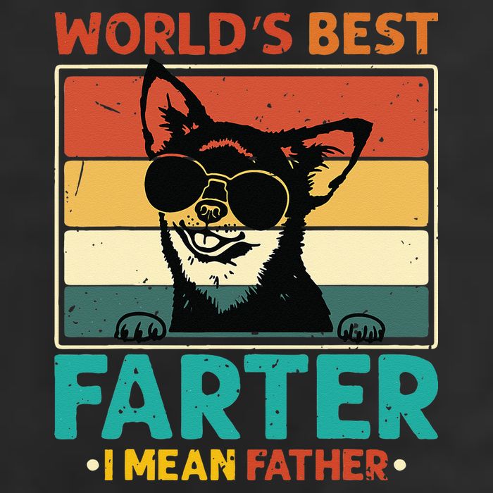 Worlds Best Farter I Mean Father Best Dad Ever Cool Dog Adult Drive Performance Visor