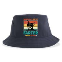 Worlds Best Farter I Mean Father Best Dad Ever Cool Dog Sustainable Bucket Hat