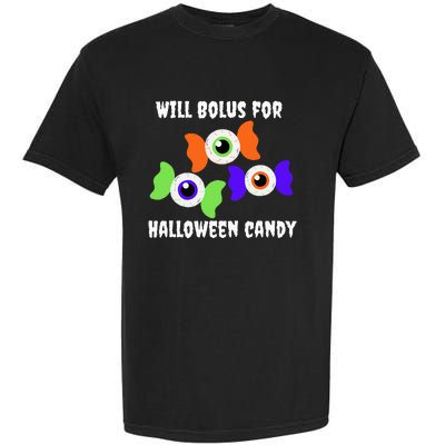 Will Bolus for Halloween Candy Type 1 Diabetes Garment-Dyed Heavyweight T-Shirt