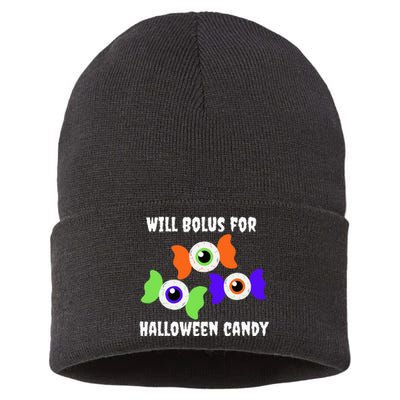 Will Bolus for Halloween Candy Type 1 Diabetes Sustainable Knit Beanie