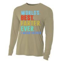 Worlds Best Farter I Mean Father Ever Fathers Day Cooling Performance Long Sleeve Crew