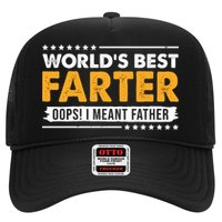 Worlds Best Farter Oops I Meant Father Funny Trucker Hat
