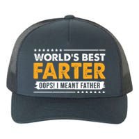 Worlds Best Farter Oops I Meant Father Funny Yupoong Adult 5-Panel Trucker Hat