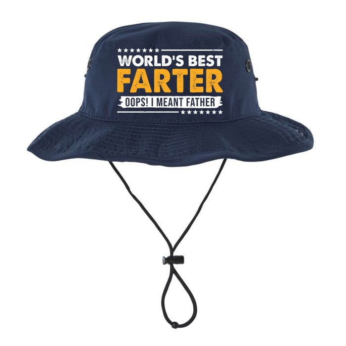 Worlds Best Farter Oops I Meant Father Funny Bucket Hat