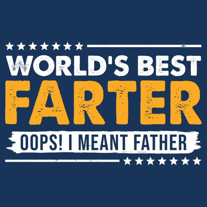 Worlds Best Farter Oops I Meant Father Funny Youth Performance Sprint T-Shirt