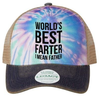 Worlds Best Father Legacy Tie Dye Trucker Hat