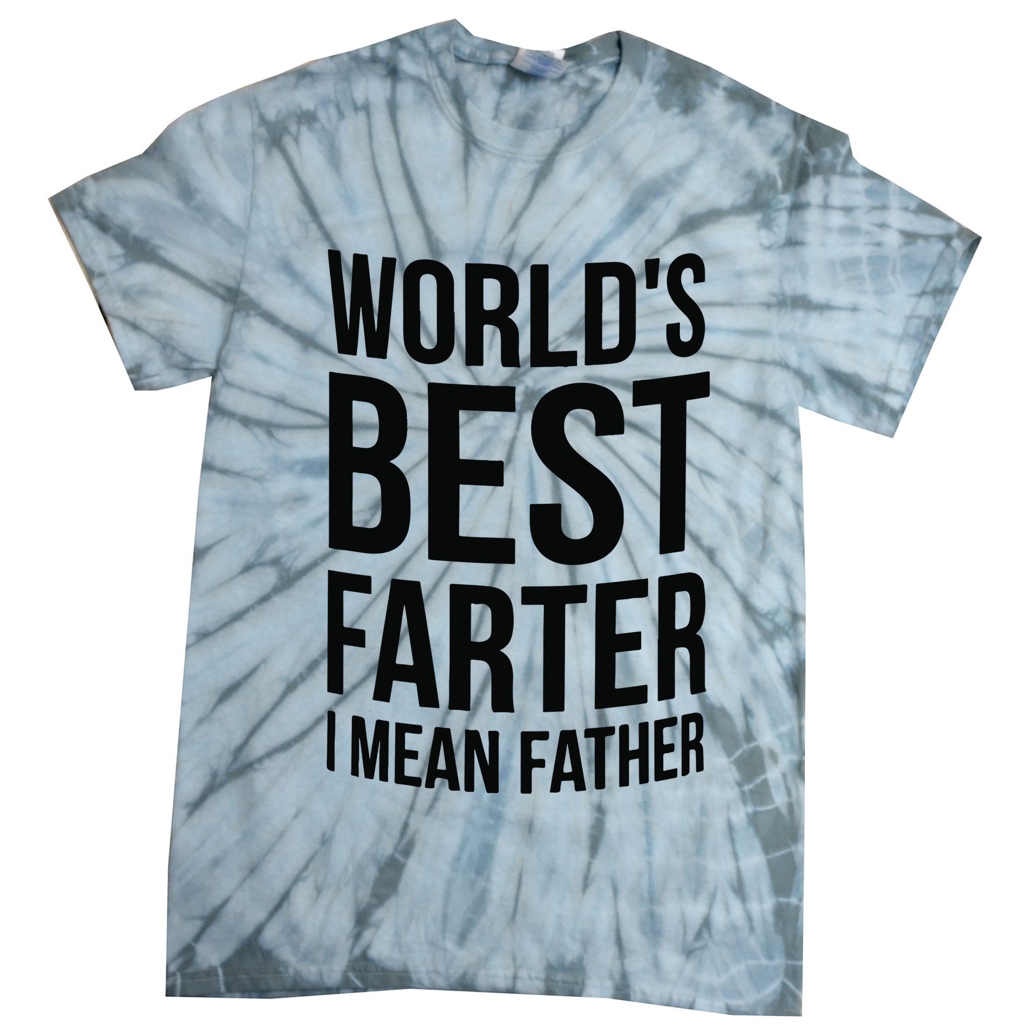 Worlds Best Father Tie-Dye T-Shirt