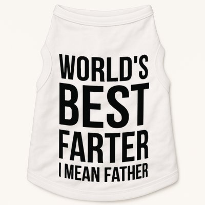 Worlds Best Father Doggie Tank