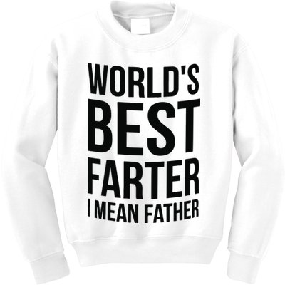 Worlds Best Father Kids Sweatshirt