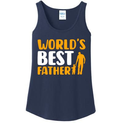 WorldS Best Father Ladies Essential Tank