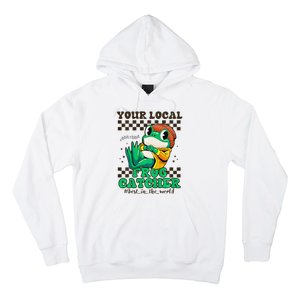 WorldS Best Frogcatcher Funny Frog Hunter Hoodie