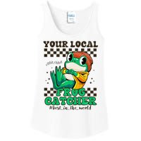 WorldS Best Frogcatcher Funny Frog Hunter Ladies Essential Tank