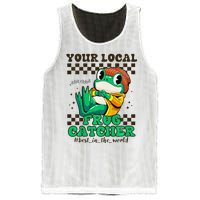 WorldS Best Frogcatcher Funny Frog Hunter Mesh Reversible Basketball Jersey Tank