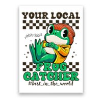 WorldS Best Frogcatcher Funny Frog Hunter Poster