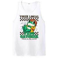 WorldS Best Frogcatcher Funny Frog Hunter PosiCharge Competitor Tank