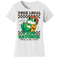 WorldS Best Frogcatcher Funny Frog Hunter Women's T-Shirt