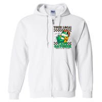 WorldS Best Frogcatcher Funny Frog Hunter Full Zip Hoodie