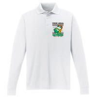 Worlds Best Frog Catcher For Funny Frogs Performance Long Sleeve Polo