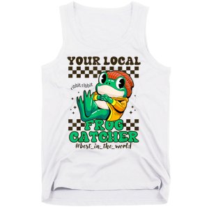 Worlds Best Frog Catcher For Funny Frogs Tank Top