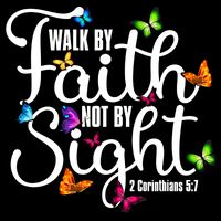 Walk By Faith Not By Sight 2 Corinthians 5 7 Butterfly Art Gift Wool Snapback Cap