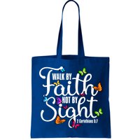 Walk By Faith Not By Sight 2 Corinthians 5 7 Butterfly Art Gift Bag
