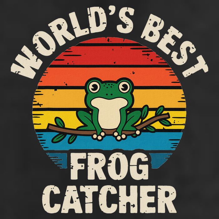Worlds Best Frog Catcher Frog Cool Comfort Performance Bucket Hat