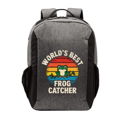 Worlds Best Frog Catcher Frog Vector Backpack